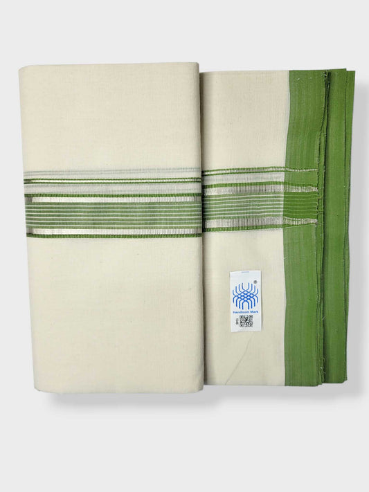 Kerala Balaramapuram Pure Cotton Handloom Mundu/Dhoti