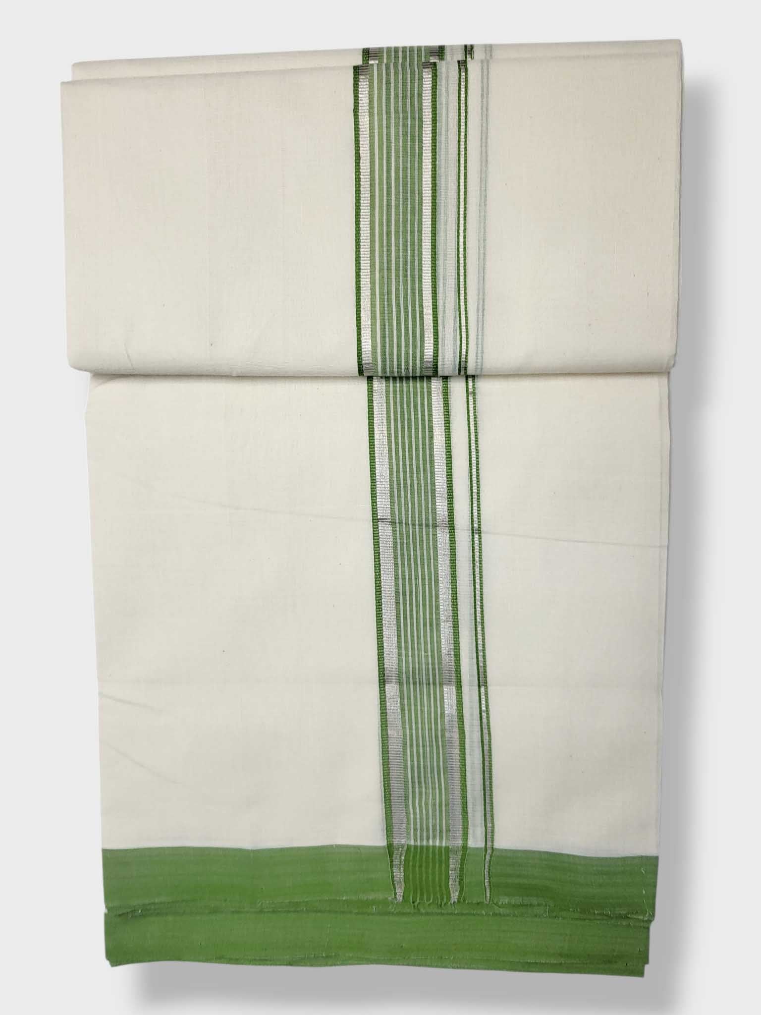Kerala Balaramapuram Pure Cotton Handloom Mundu/Dhoti