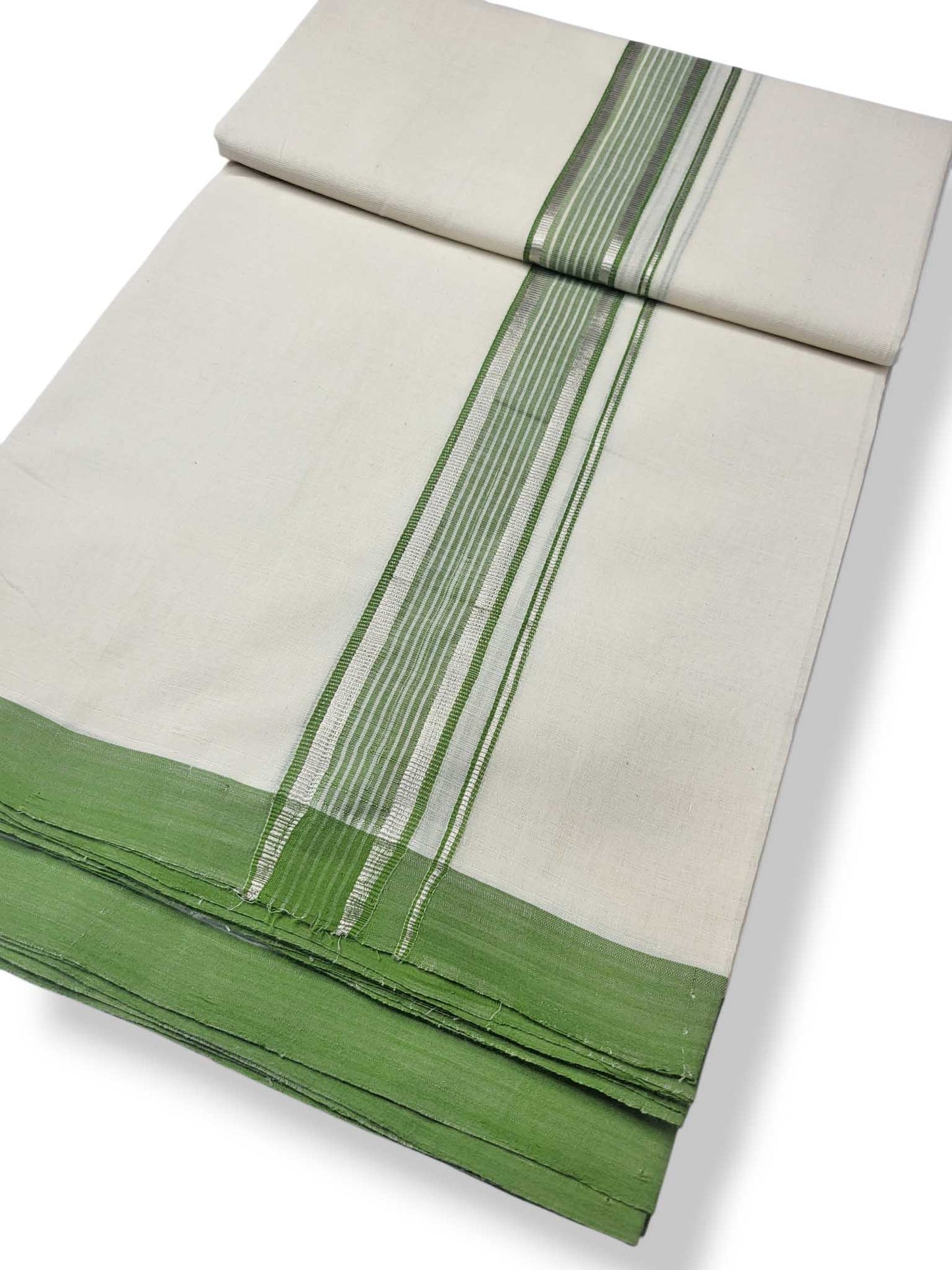 Kerala Balaramapuram Pure Cotton Handloom Mundu/Dhoti