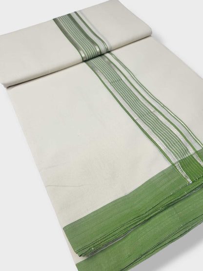 Kerala Balaramapuram Pure Cotton Handloom Mundu/Dhoti