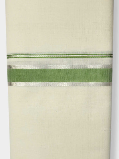 Kerala Balaramapuram Pure Cotton Handloom Mundu/Dhoti