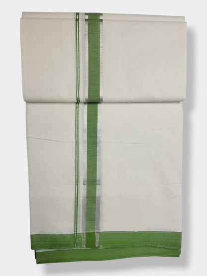Kerala Balaramapuram Pure Cotton Handloom Mundu/Dhoti