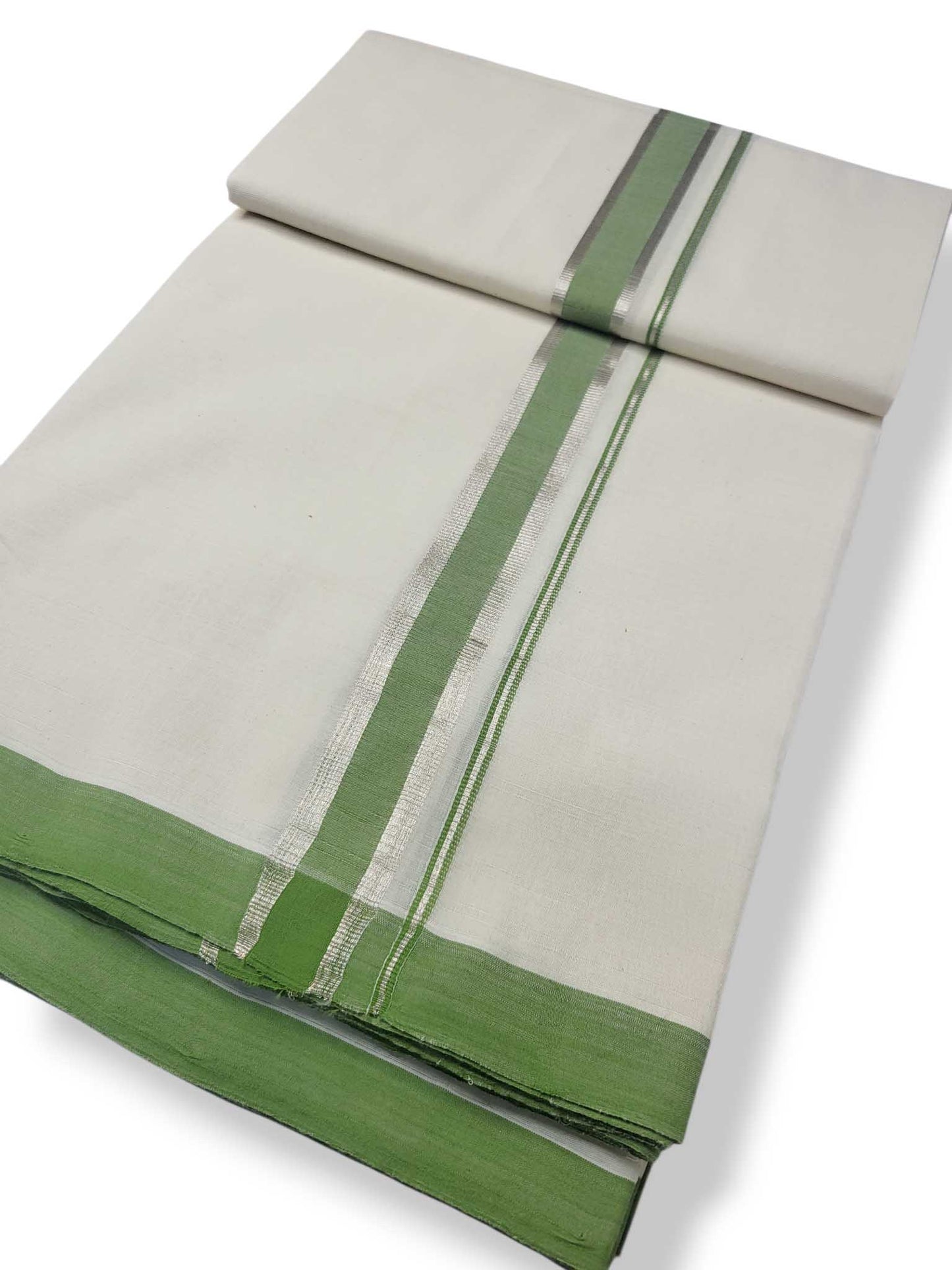 Kerala Balaramapuram Pure Cotton Handloom Mundu/Dhoti