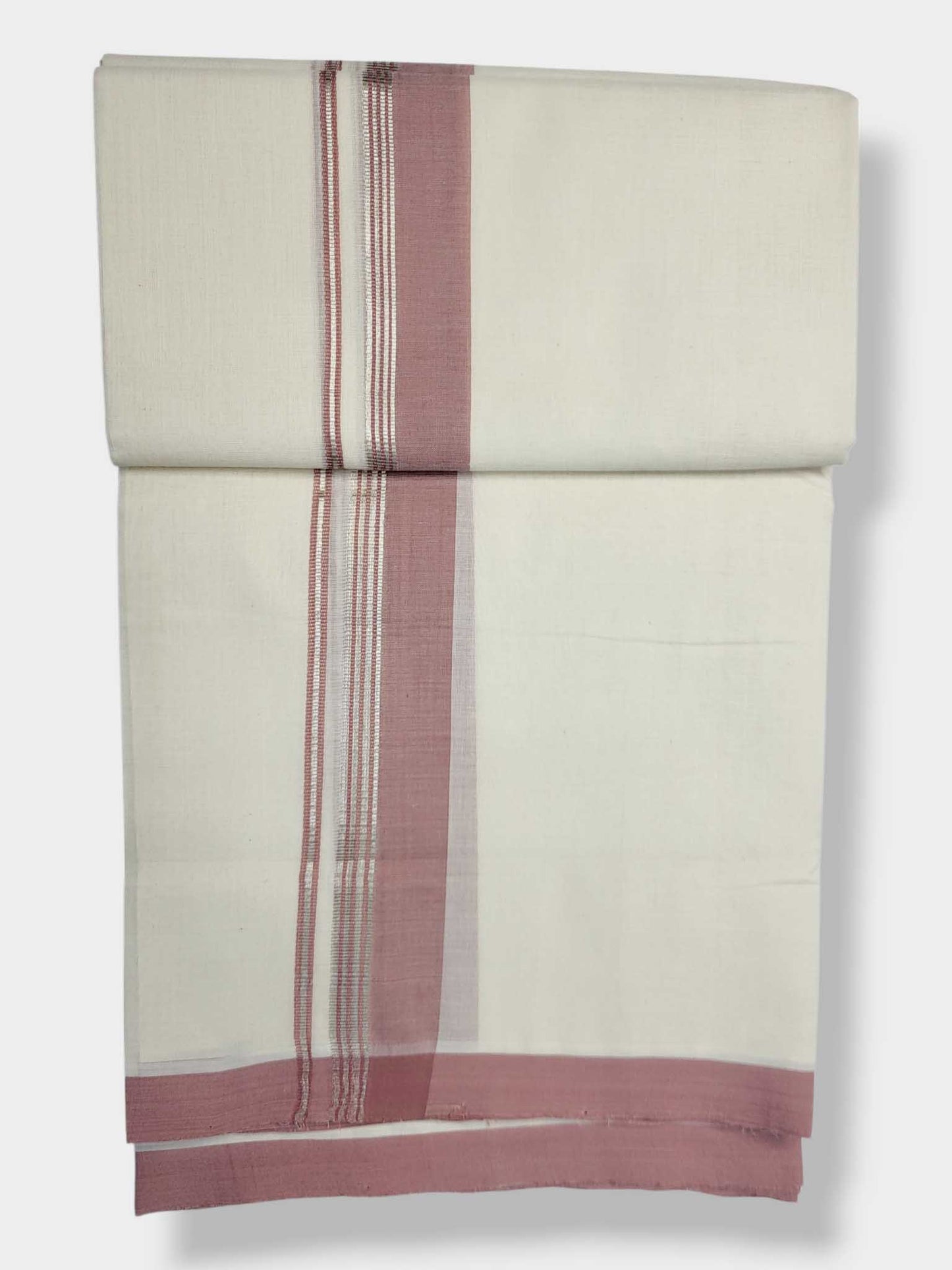 Kerala Balaramapuram Pure Cotton Handloom Mundu/Dhoti