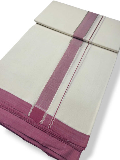 Kerala Balaramapuram Pure Cotton Handloom Mundu/Dhoti