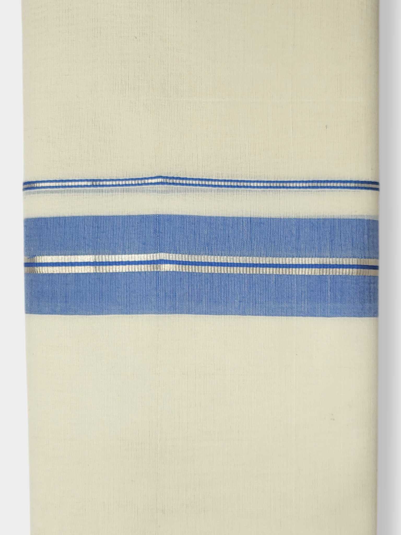 Kerala Balaramapuram Pure Cotton Handloom Mundu/Dhoti