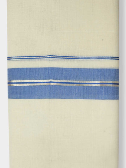 Kerala Balaramapuram Pure Cotton Handloom Mundu/Dhoti