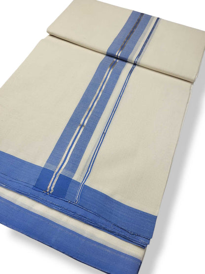 Kerala Balaramapuram Pure Cotton Handloom Mundu/Dhoti