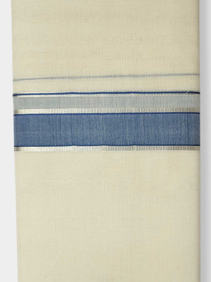Kerala Balaramapuram Pure Cotton Handloom Mundu/Dhoti