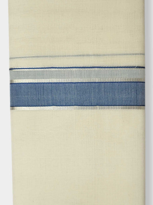 Kerala Balaramapuram Pure Cotton Handloom Mundu/Dhoti