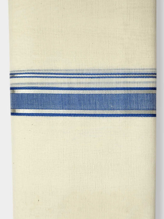 Kerala Balaramapuram Pure Cotton Handloom Mundu/Dhoti