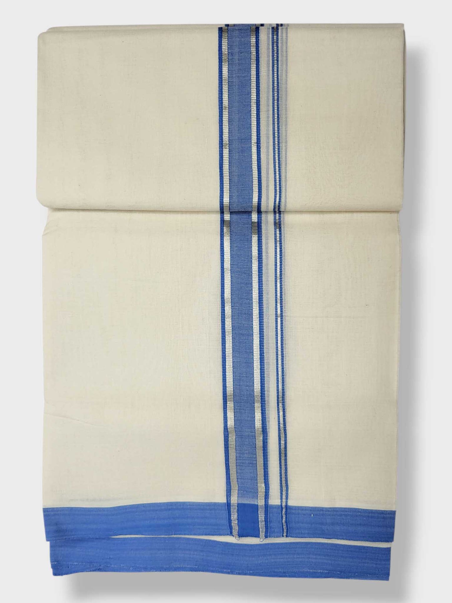 Kerala Balaramapuram Pure Cotton Handloom Mundu/Dhoti