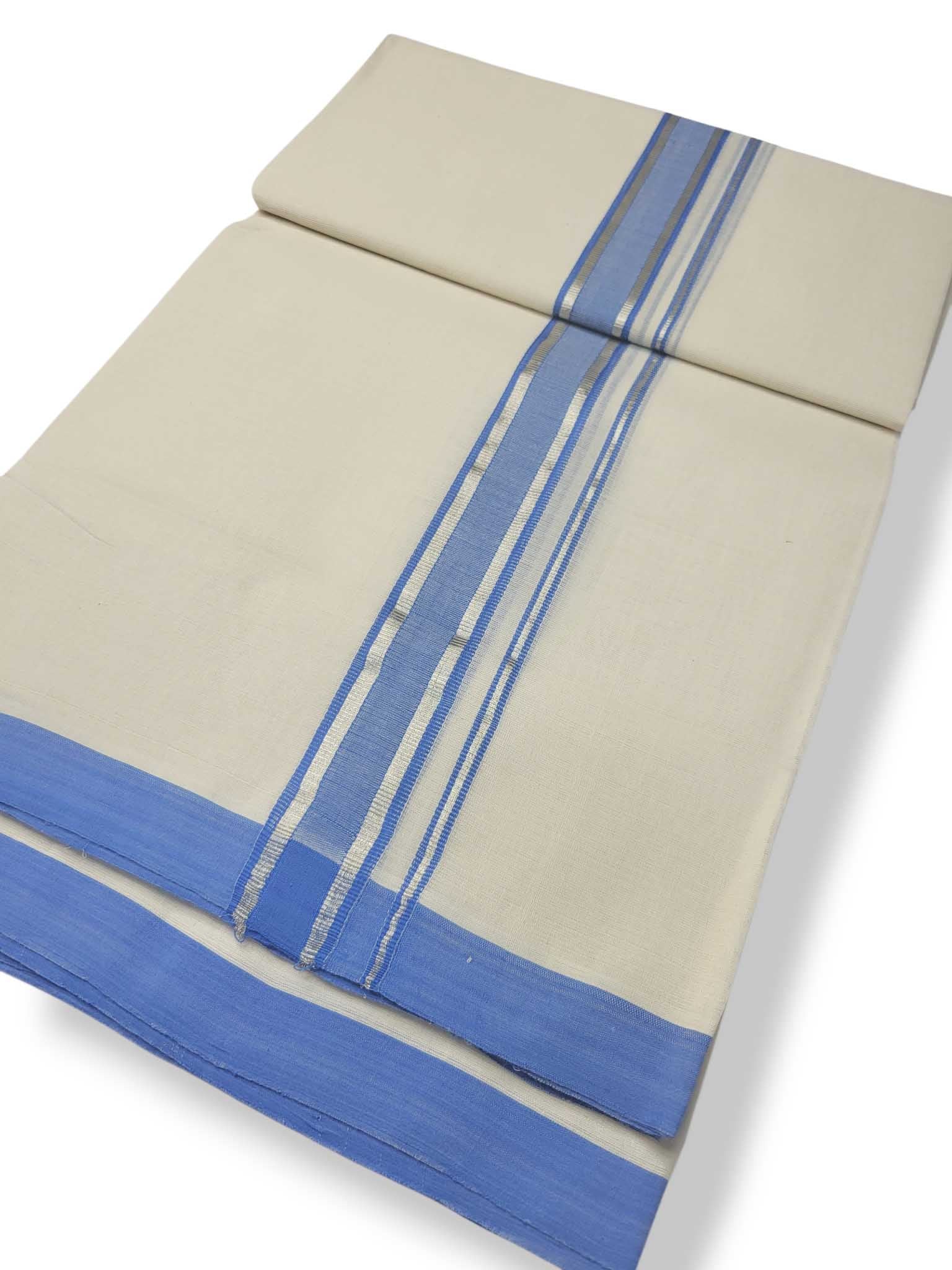 Kerala Balaramapuram Pure Cotton Handloom Mundu/Dhoti