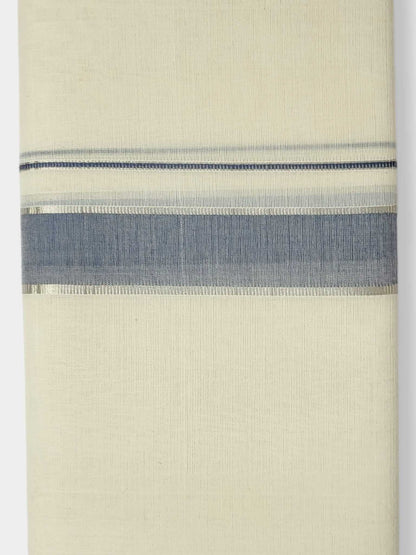 Kerala Balaramapuram Pure Cotton Handloom Mundu/Dhoti