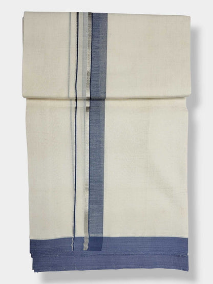 Kerala Balaramapuram Pure Cotton Handloom Mundu/Dhoti