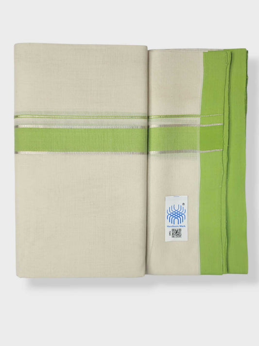Kerala Balaramapuram Pure Cotton Handloom Mundu/Dhoti