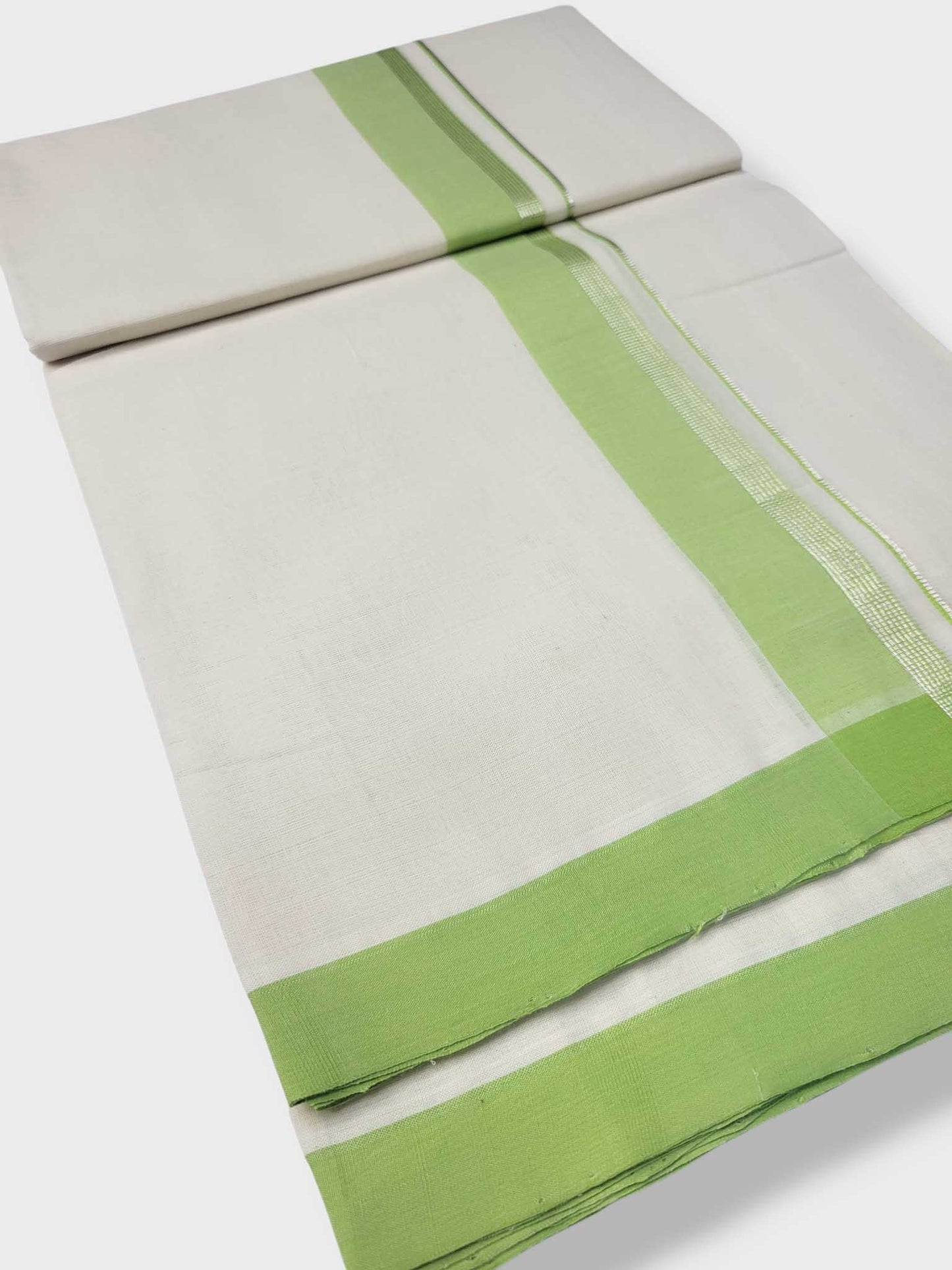 Kerala Balaramapuram Pure Cotton Handloom Mundu/Dhoti