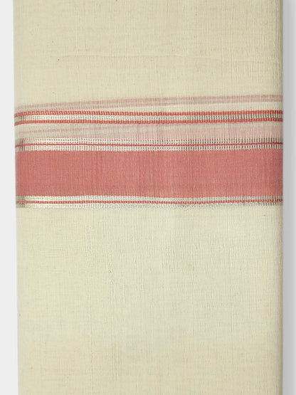 Kerala Balaramapuram Pure Cotton Handloom Mundu/Dhoti