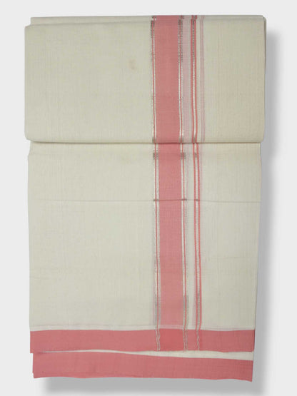 Kerala Balaramapuram Pure Cotton Handloom Mundu/Dhoti