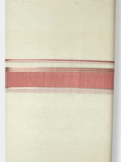 Kerala Balaramapuram Pure Cotton Handloom Mundu/Dhoti