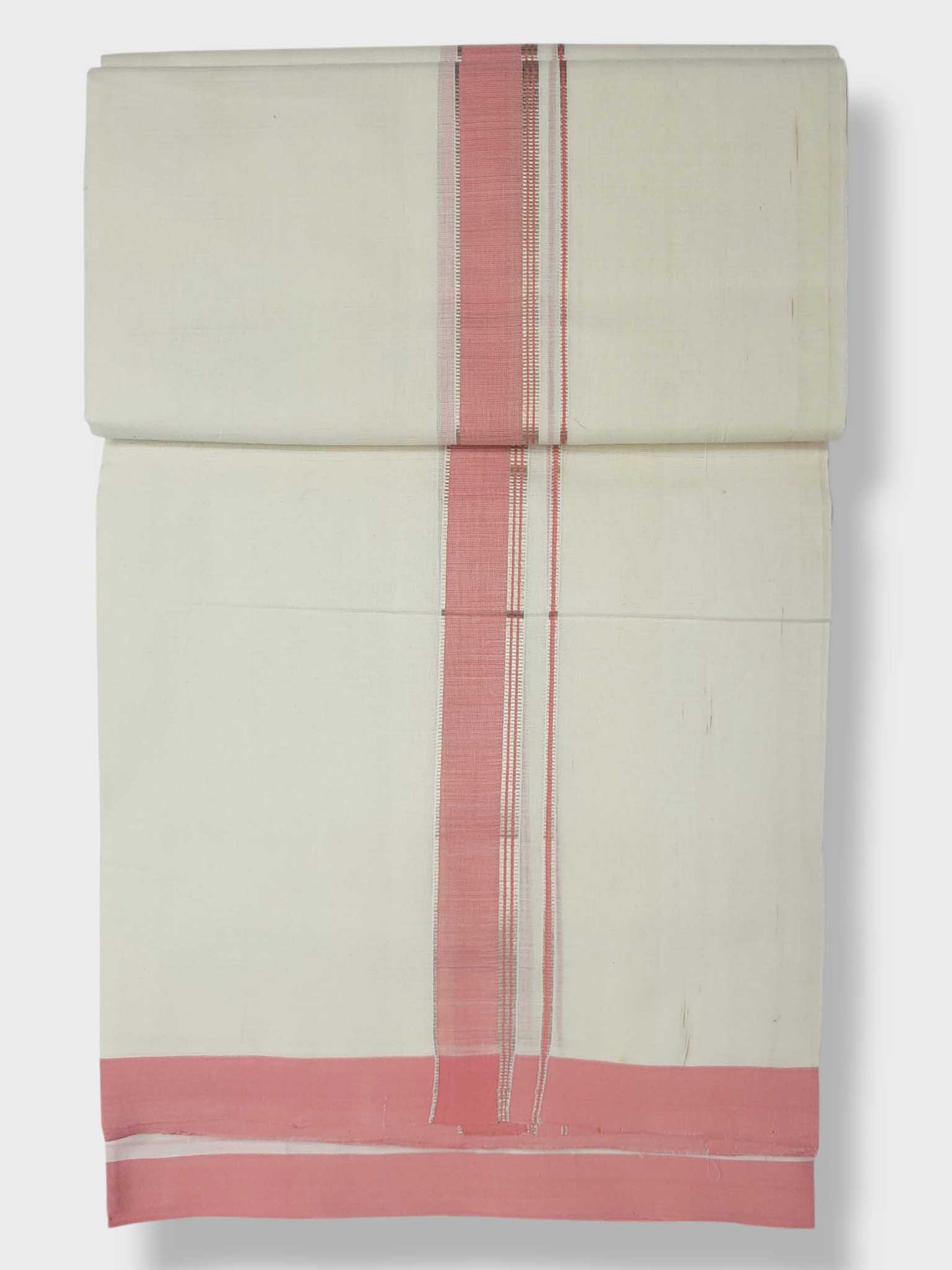 Kerala Balaramapuram Pure Cotton Handloom Mundu/Dhoti