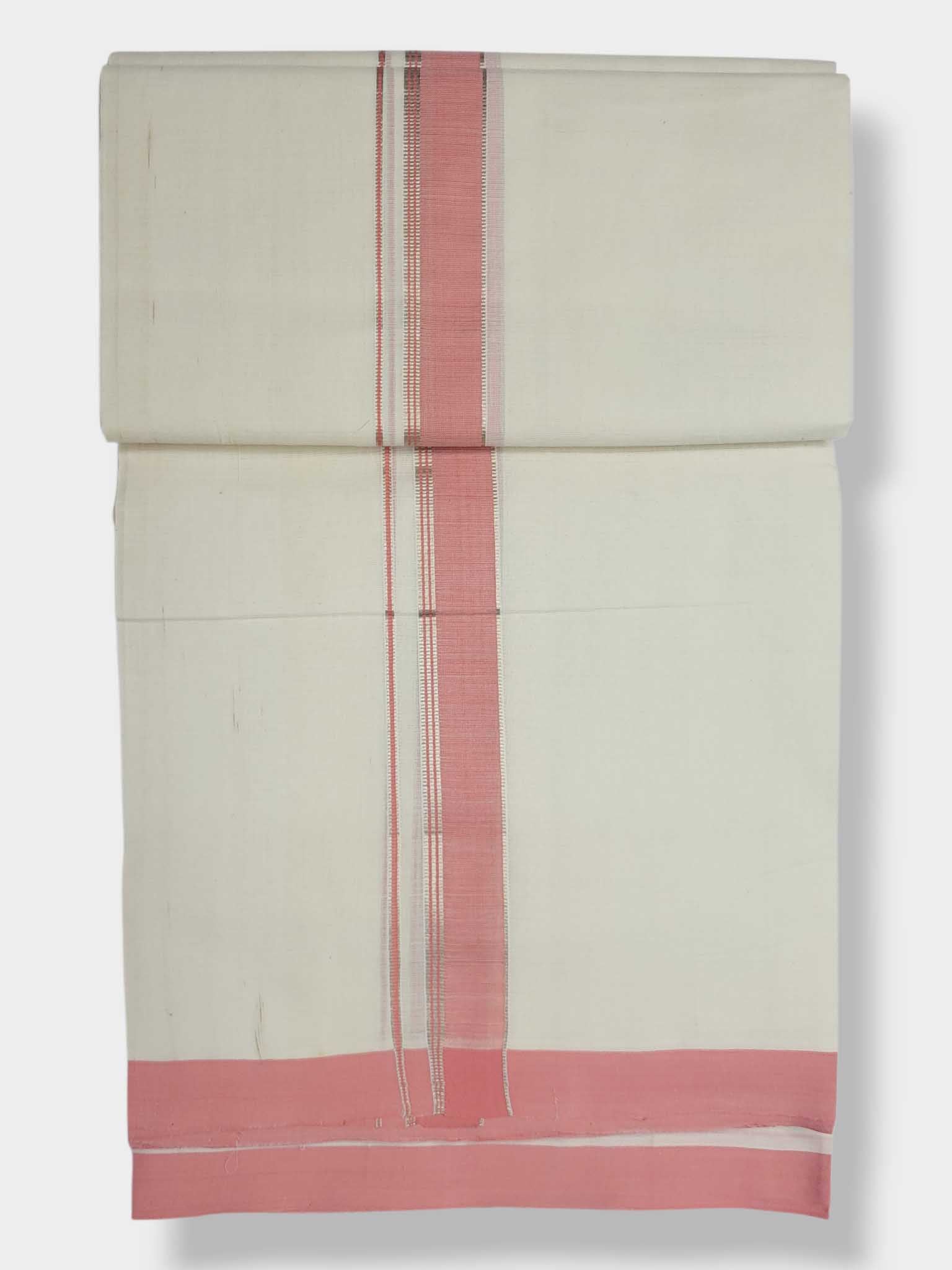 Kerala Balaramapuram Pure Cotton Handloom Mundu/Dhoti