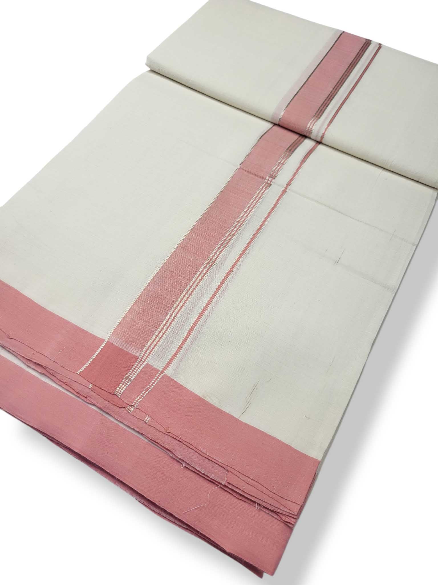 Kerala Balaramapuram Pure Cotton Handloom Mundu/Dhoti