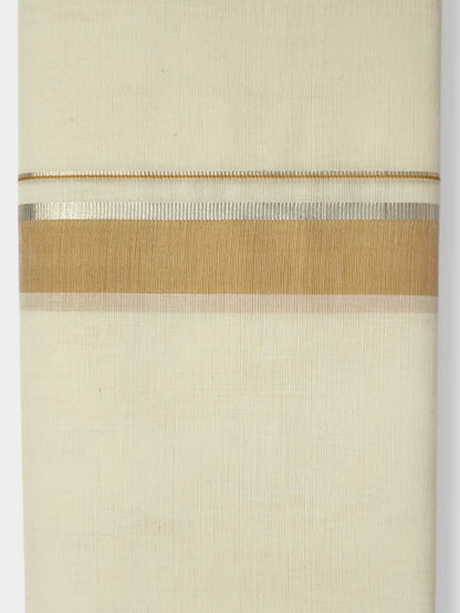 Kerala Balaramapuram Pure Cotton Handloom Mundu/Dhoti