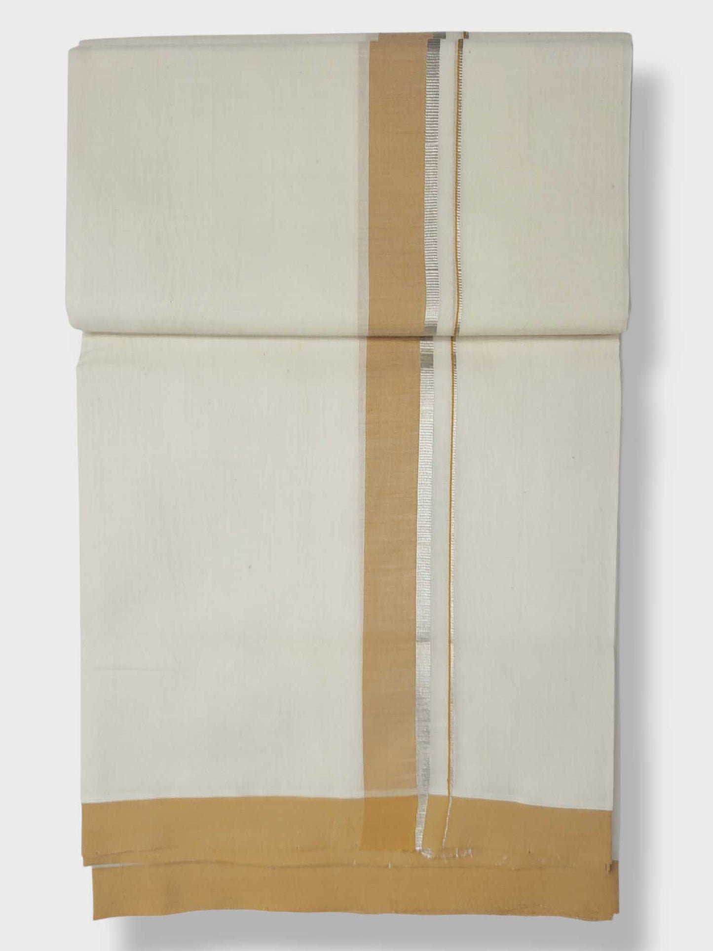 Kerala Balaramapuram Pure Cotton Handloom Mundu/Dhoti