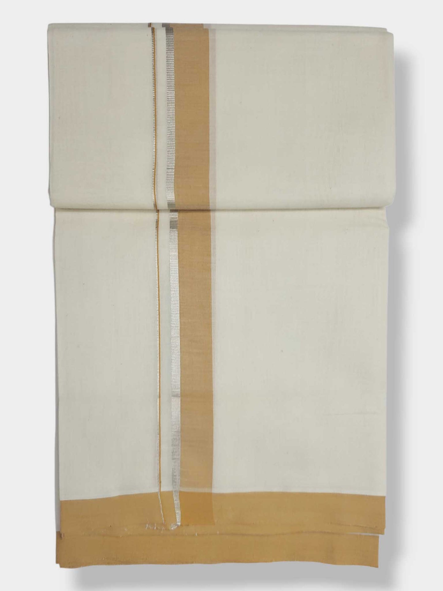 Kerala Balaramapuram Pure Cotton Handloom Mundu/Dhoti