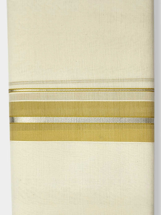 Kerala Balaramapuram Pure Cotton Handloom Mundu/Dhoti
