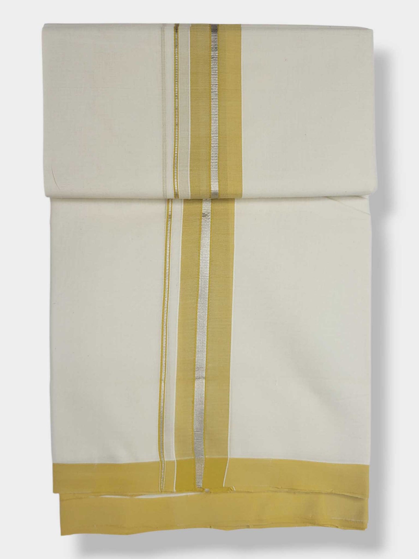 Kerala Balaramapuram Pure Cotton Handloom Mundu/Dhoti