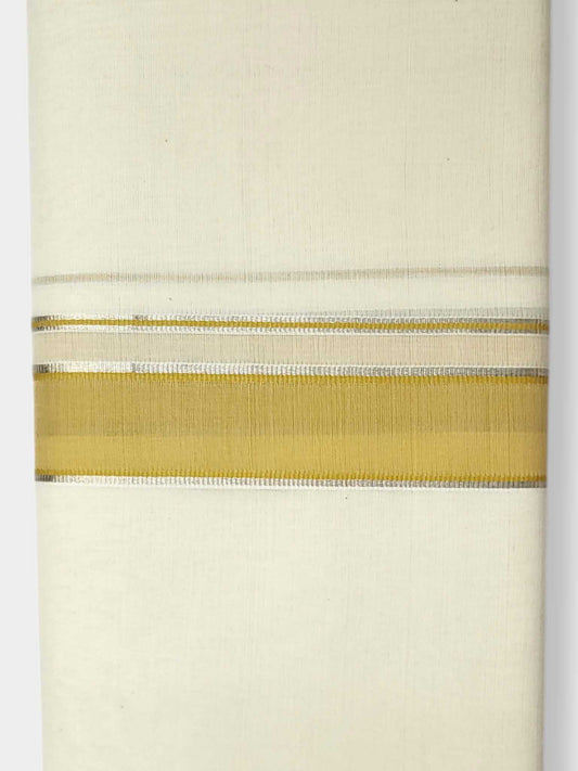 Kerala Balaramapuram Pure Cotton Handloom Mundu/Dhoti