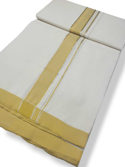 Kerala Balaramapuram Pure Cotton Handloom Mundu/Dhoti