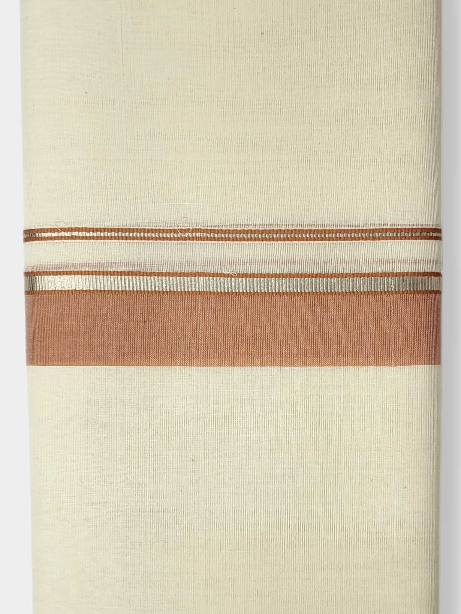 Kerala Balaramapuram Pure Cotton Handloom Mundu/Dhoti