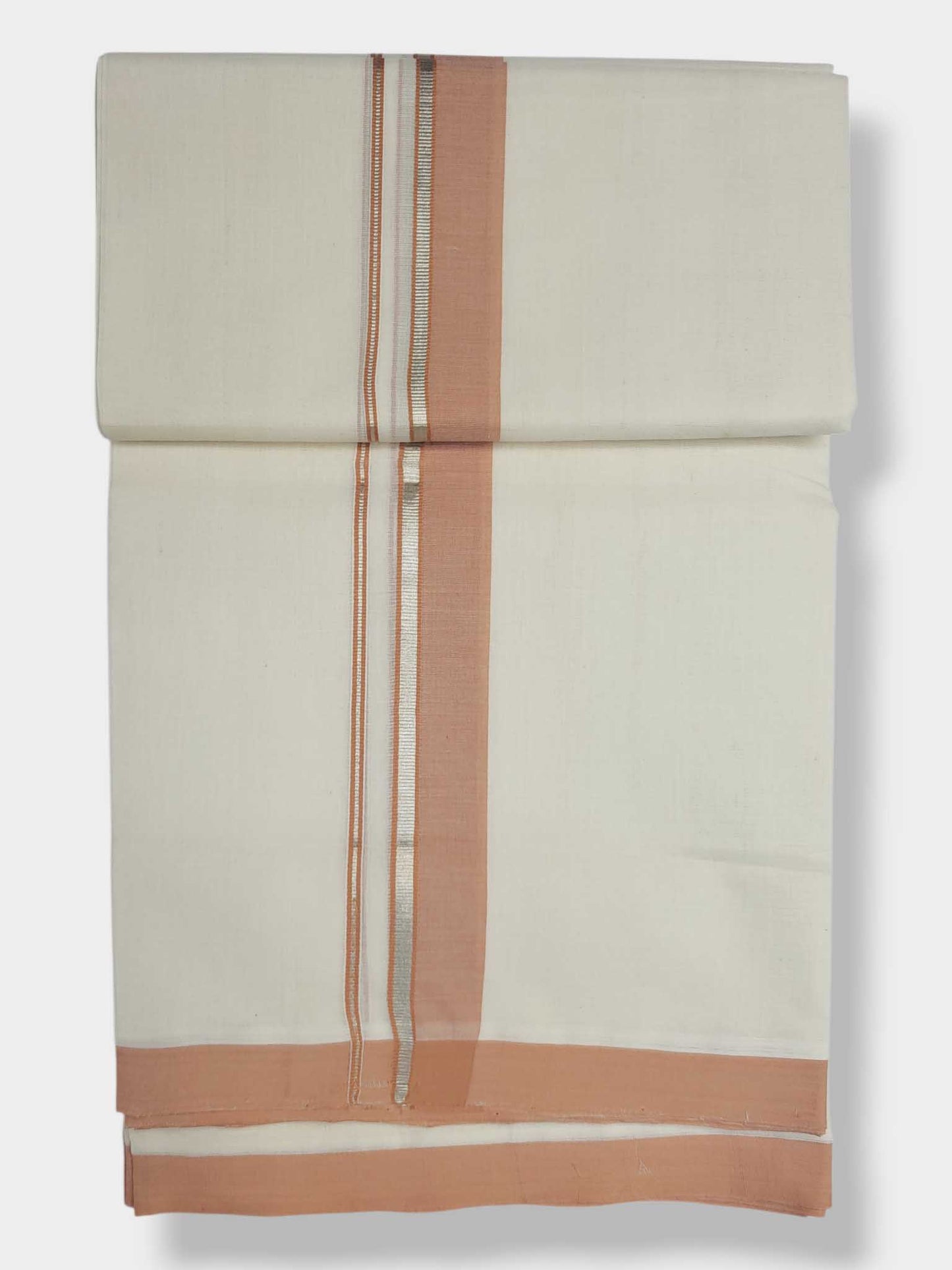 Kerala Balaramapuram Pure Cotton Handloom Mundu/Dhoti