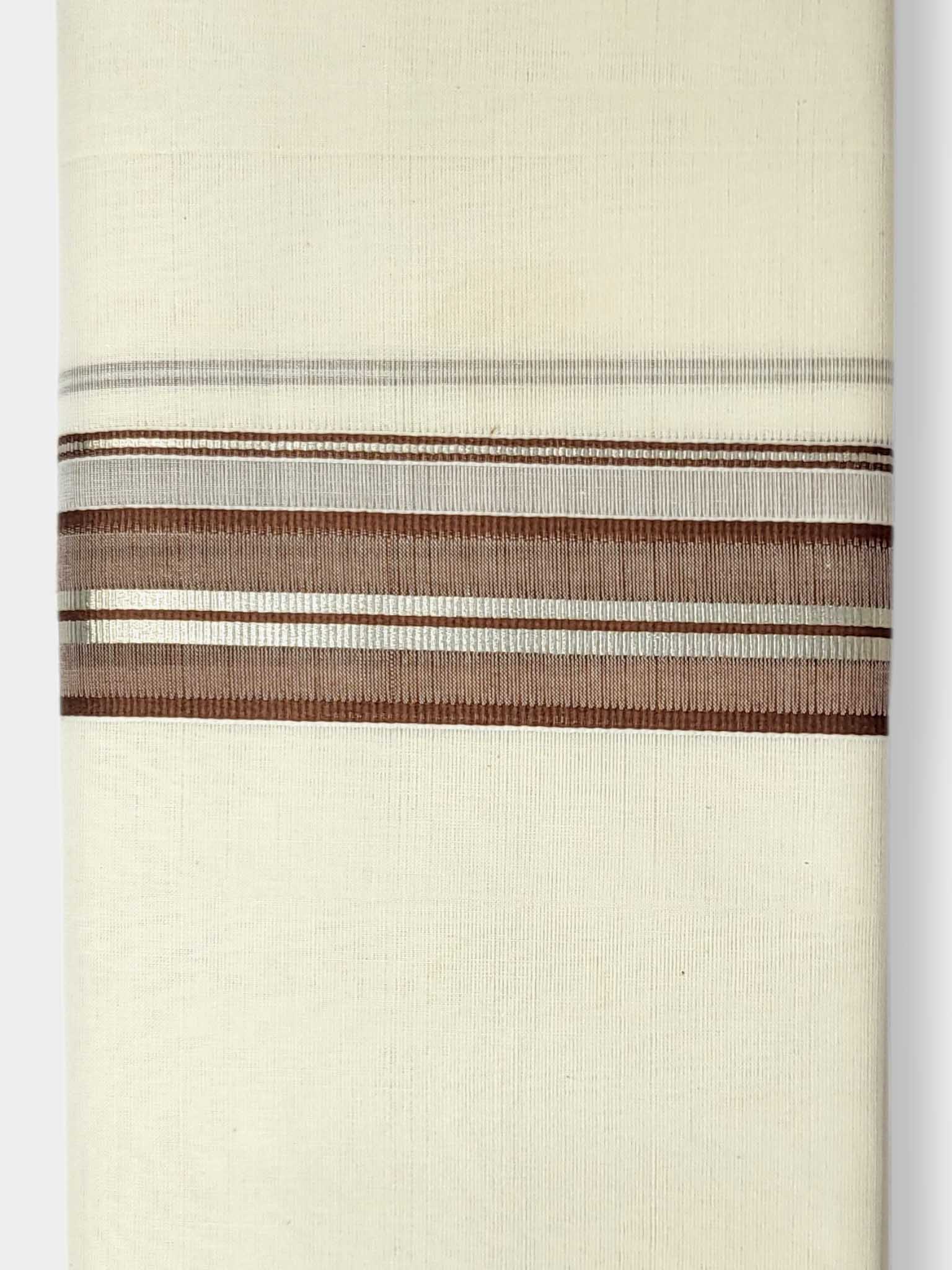 Kerala Balaramapuram Pure Cotton Handloom Mundu/Dhoti