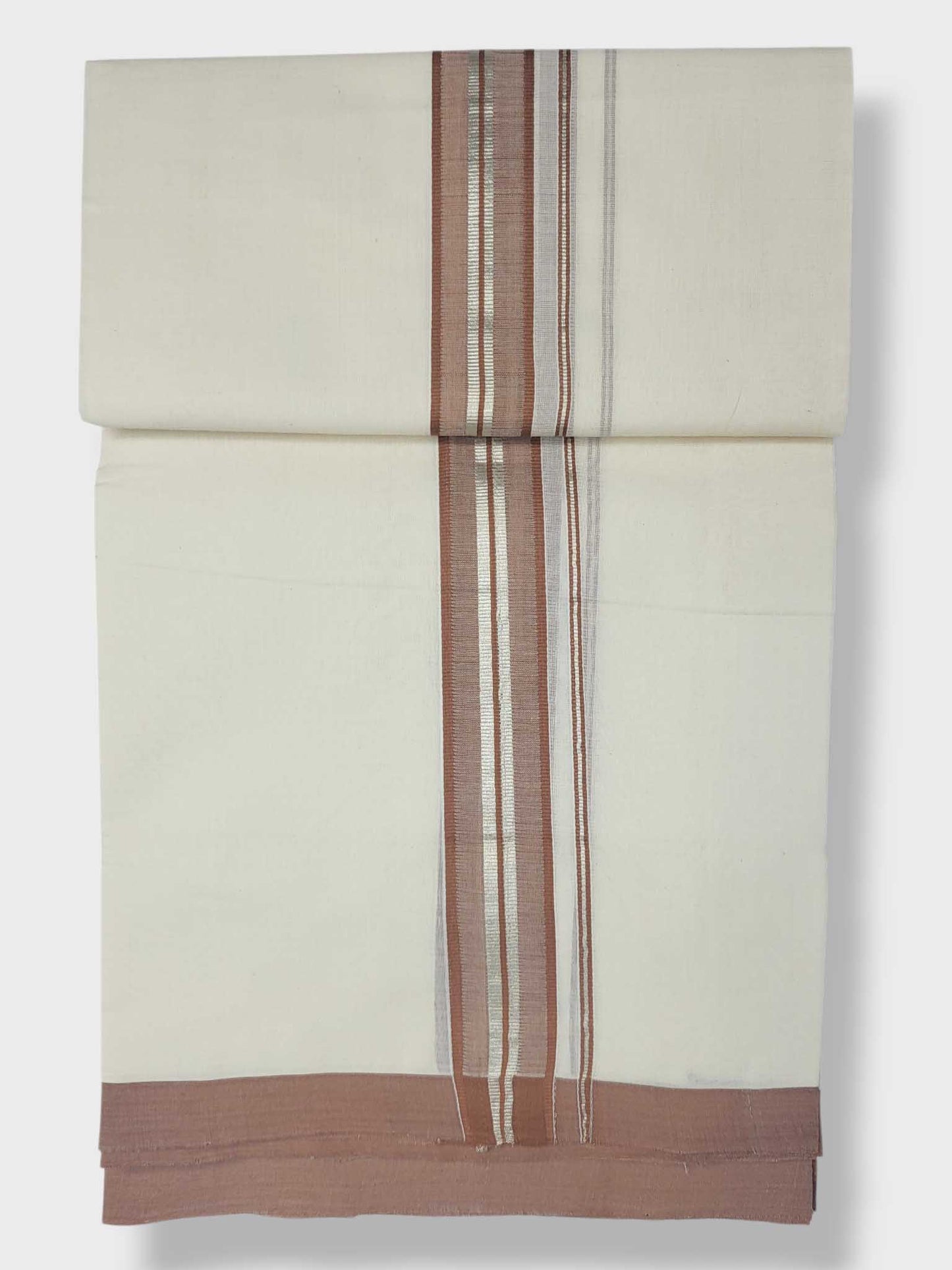 Kerala Balaramapuram Pure Cotton Handloom Mundu/Dhoti