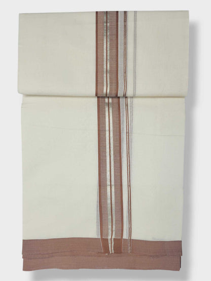 Kerala Balaramapuram Pure Cotton Handloom Mundu/Dhoti
