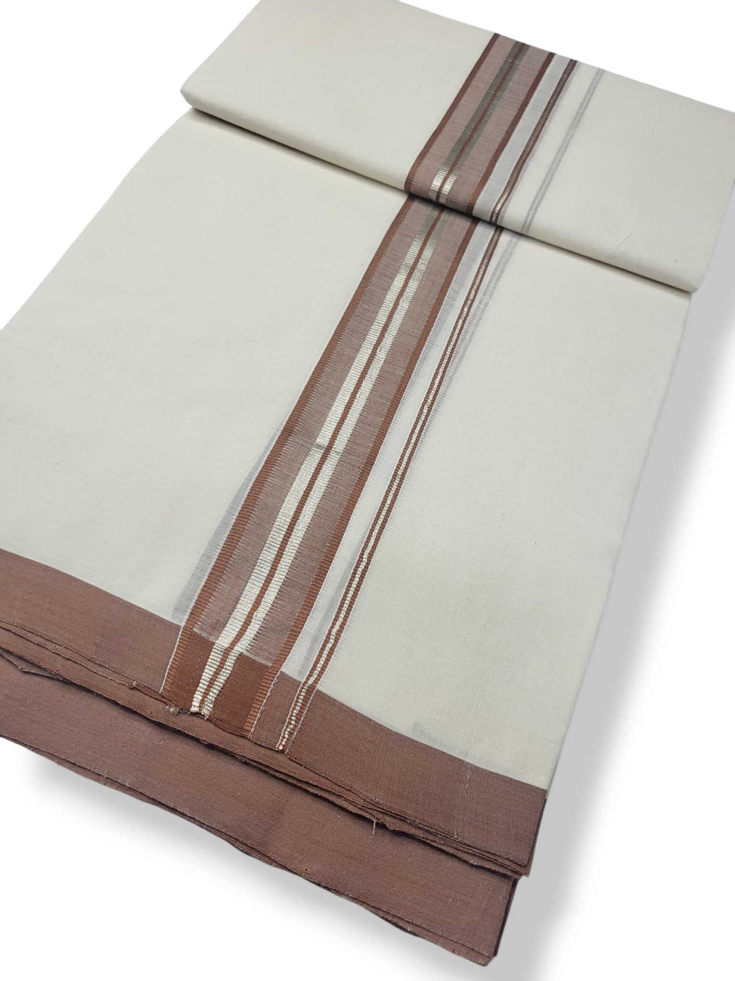 Kerala Balaramapuram Pure Cotton Handloom Mundu/Dhoti