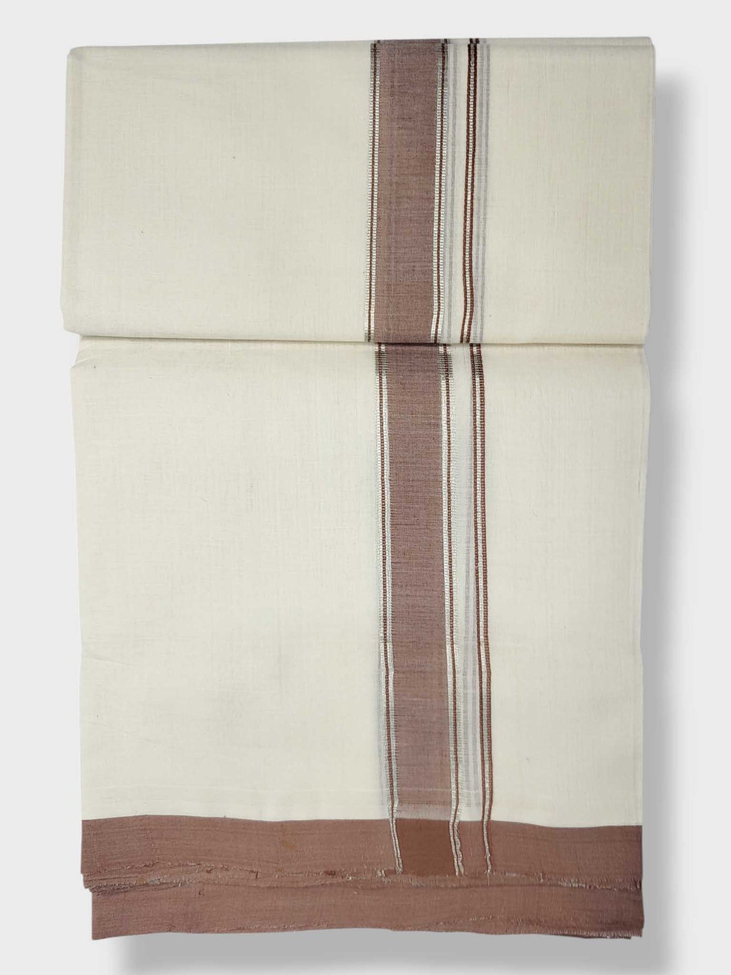 Kerala Balaramapuram Pure Cotton Handloom Mundu/Dhoti