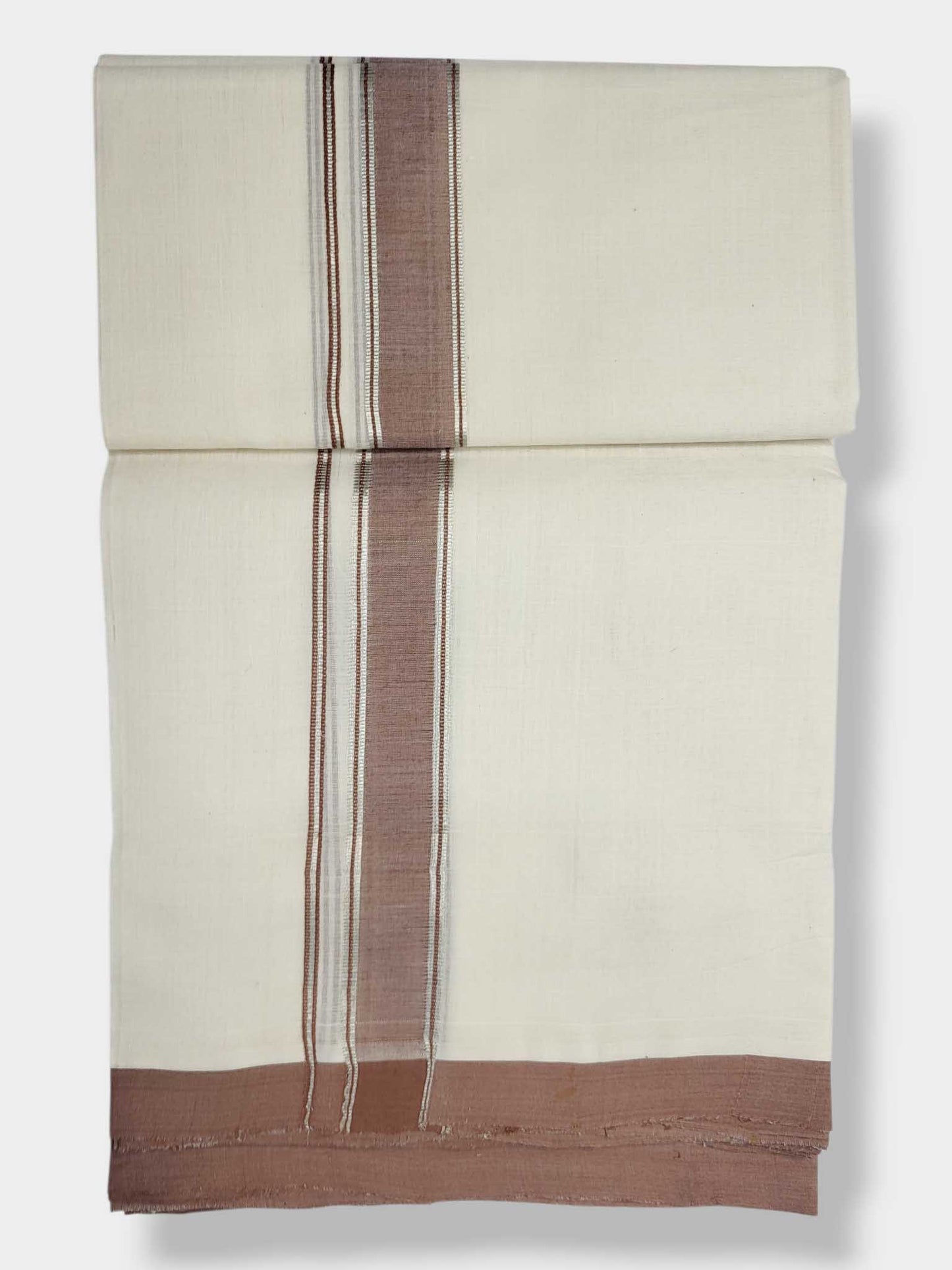 Kerala Balaramapuram Pure Cotton Handloom Mundu/Dhoti