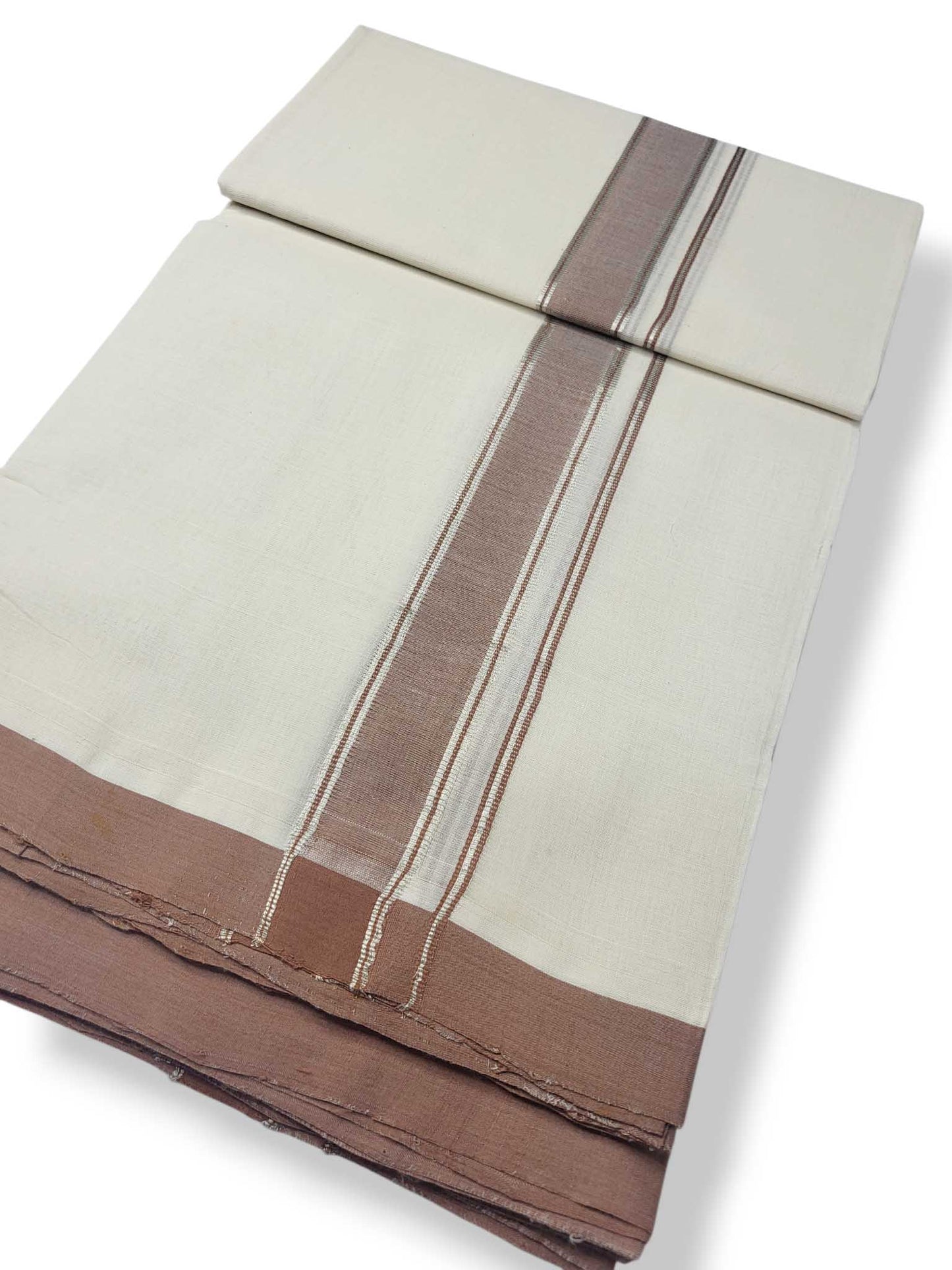 Kerala Balaramapuram Pure Cotton Handloom Mundu/Dhoti