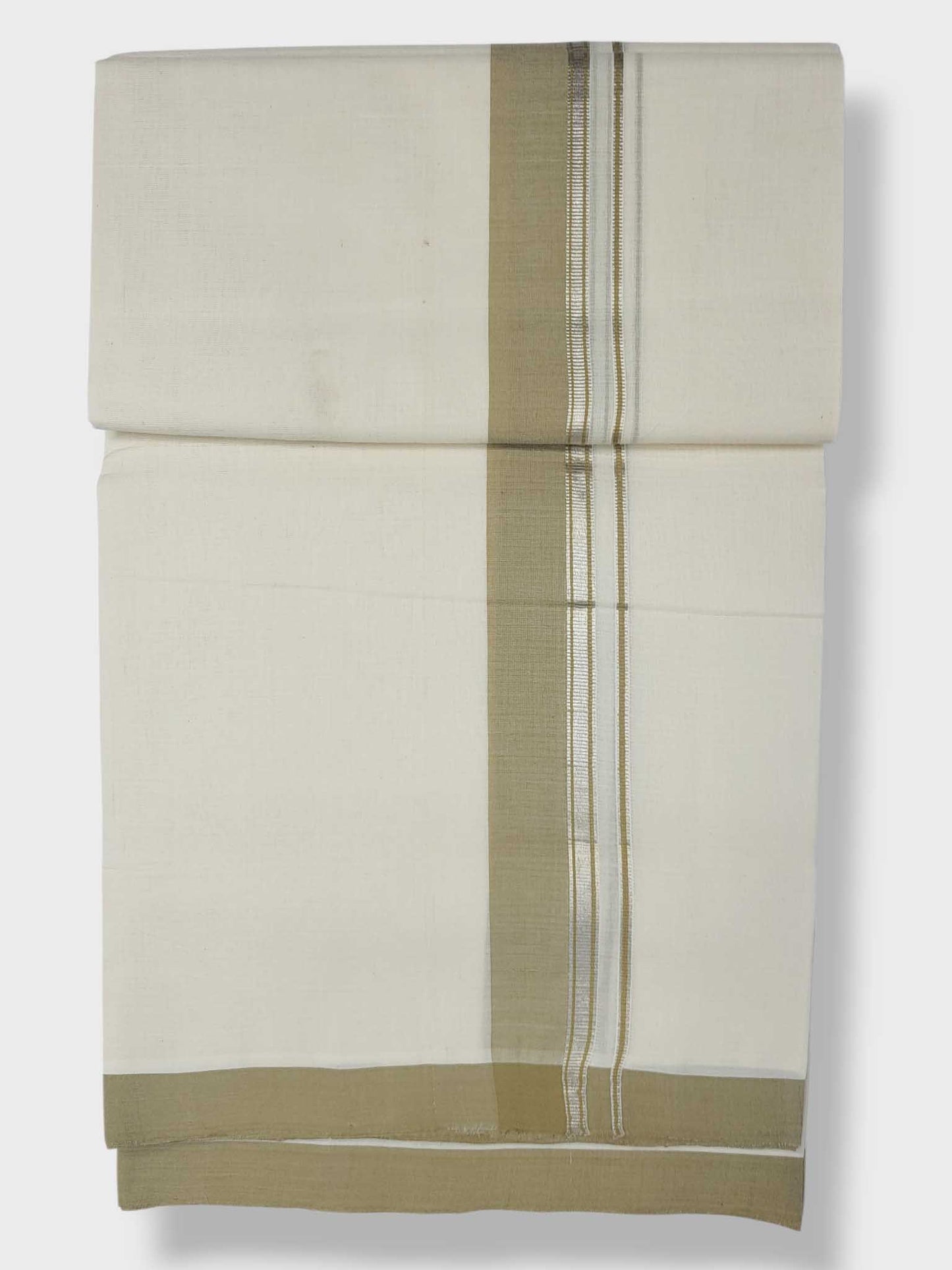 Kerala Balaramapuram Pure Cotton Handloom Mundu/Dhoti