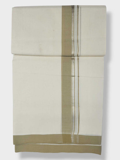 Kerala Balaramapuram Pure Cotton Handloom Mundu/Dhoti