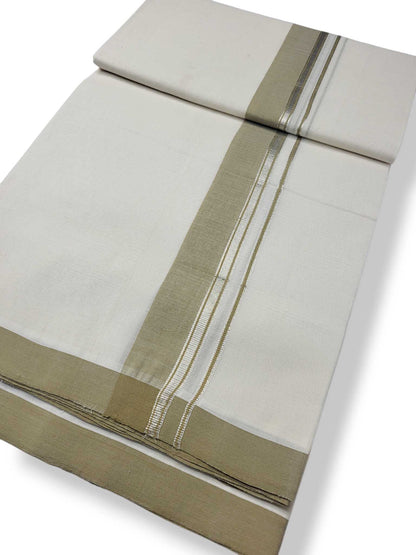 Kerala Balaramapuram Pure Cotton Handloom Mundu/Dhoti