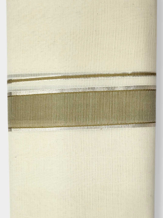 Kerala Balaramapuram Pure Cotton Handloom Mundu/Dhoti