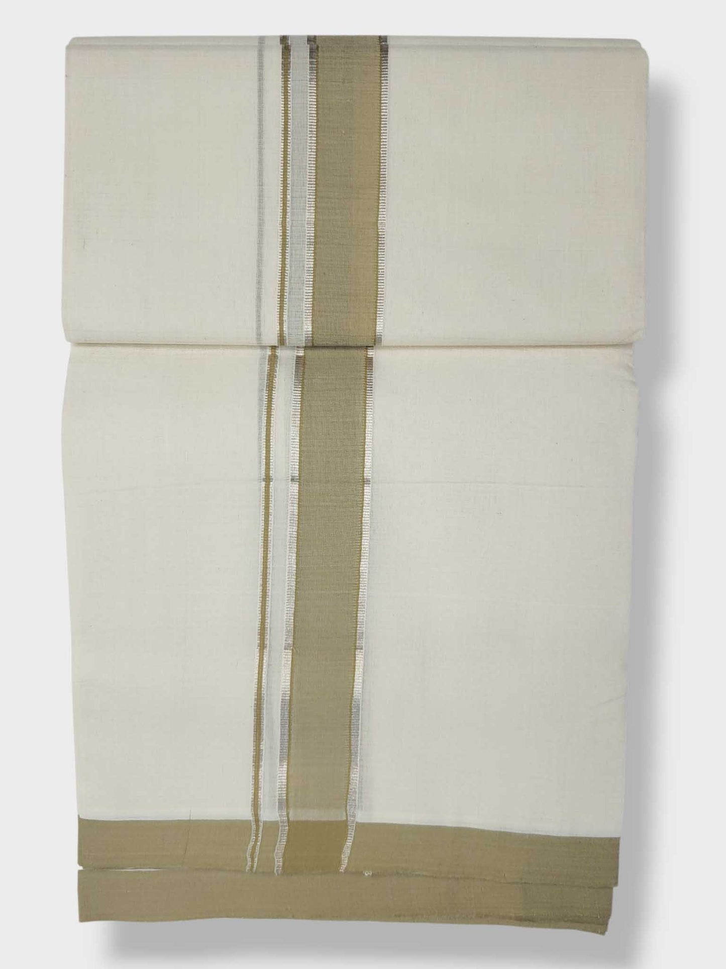 Kerala Balaramapuram Pure Cotton Handloom Mundu/Dhoti