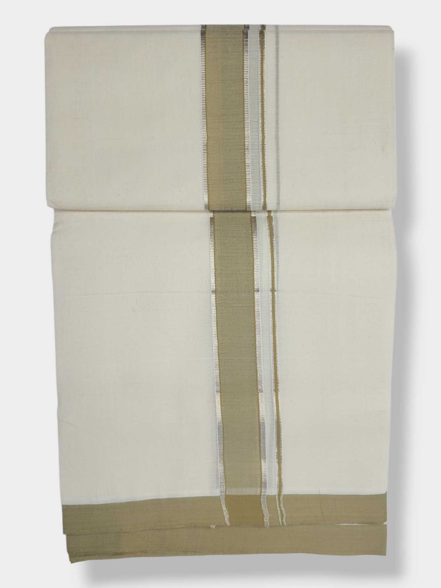 Kerala Balaramapuram Pure Cotton Handloom Mundu/Dhoti