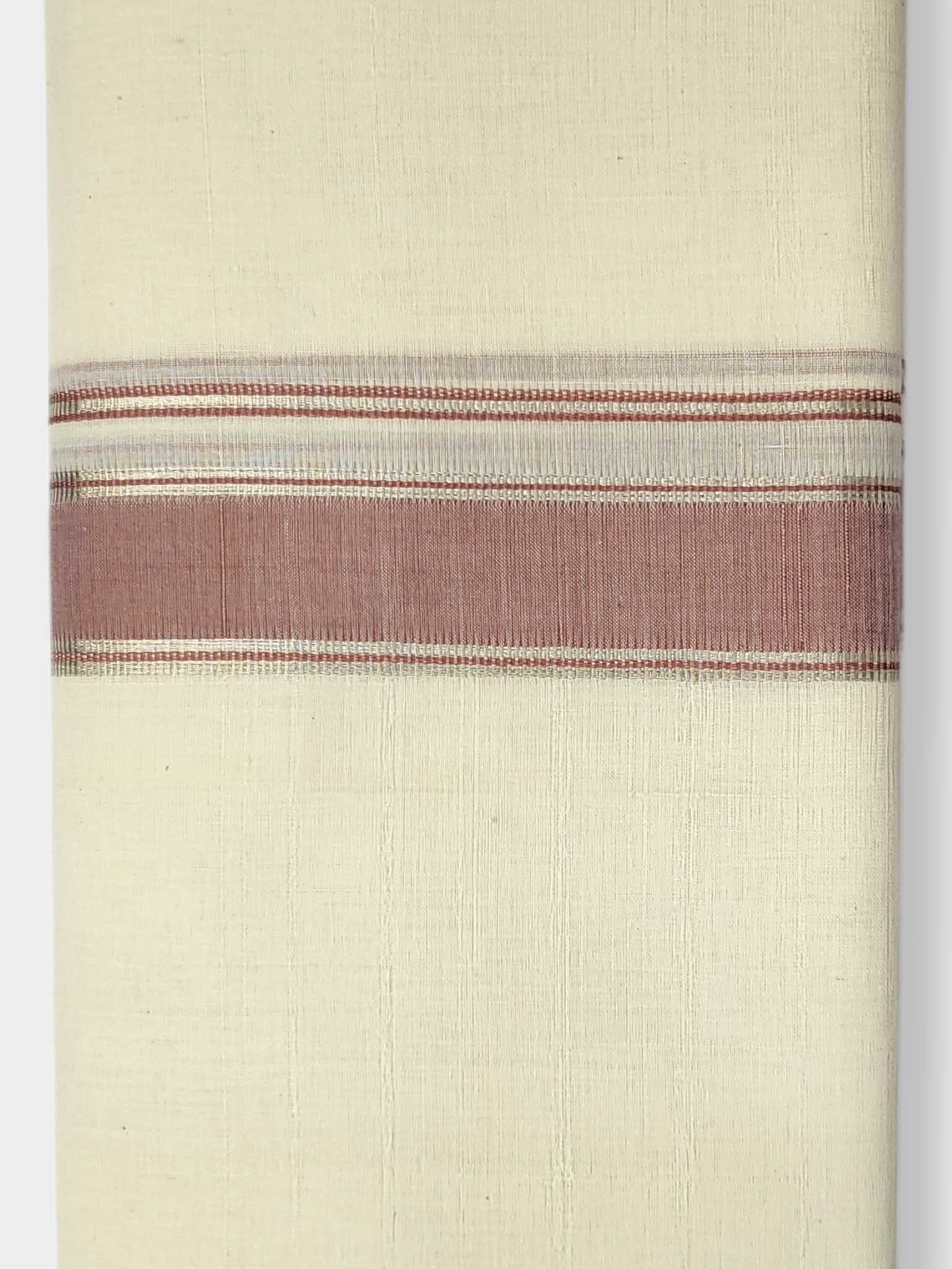 Kerala Balaramapuram Pure Cotton Handloom Mundu/Dhoti